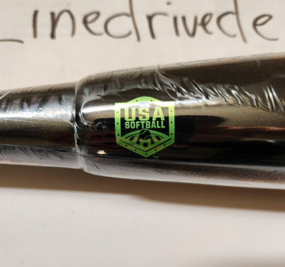 Batte De Softball Monsta Torch 2025 - Poids 25 Oz - Feuille Verte - Poignée M2 - Certifiée ASA/USA - Neuve