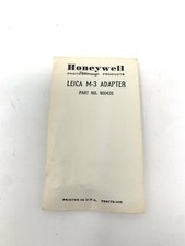 Honeywell Leica M-3 Shutter Cord Tip adapter