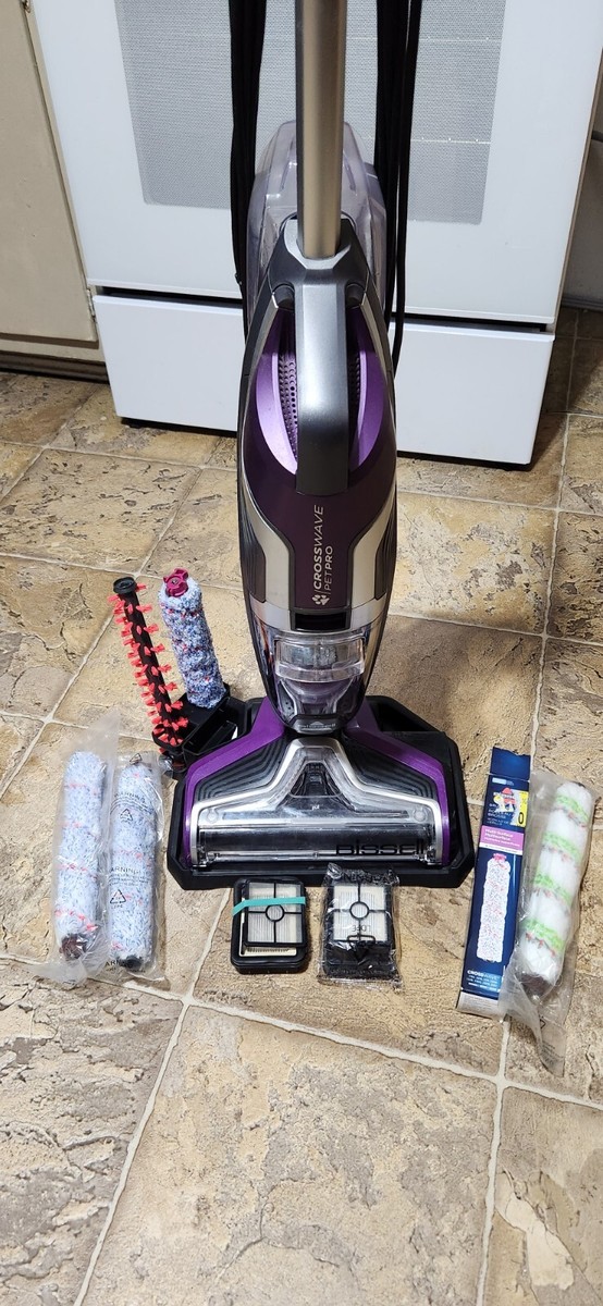 Bissell 2306 CrossWave Pet Pro Wet-Dry Vacuum Cleaner - Purple