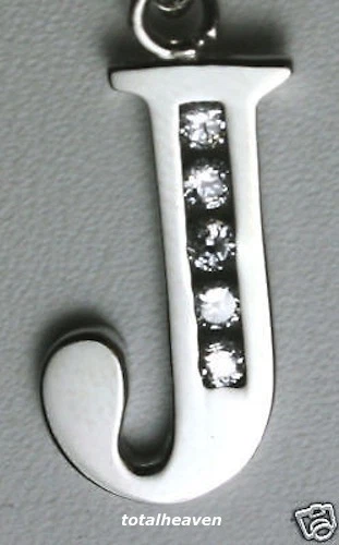 J initial belly ring discount