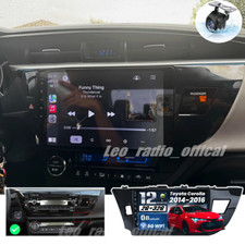 For Toyota Corolla 2014 2015 2016 Android CarPlay Car Stereo Radio Wifi GPS Navi