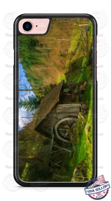 Country Water Wheeler Mill Art Work Phone Case For iPhone 11Pro Samsung LG etc