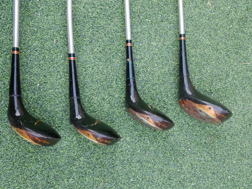 Juego de madera Wilson Staff 15 Patty Berg 4200 1,3, 4,5 vintage diestro acero damas flexible Foto 4 de 4