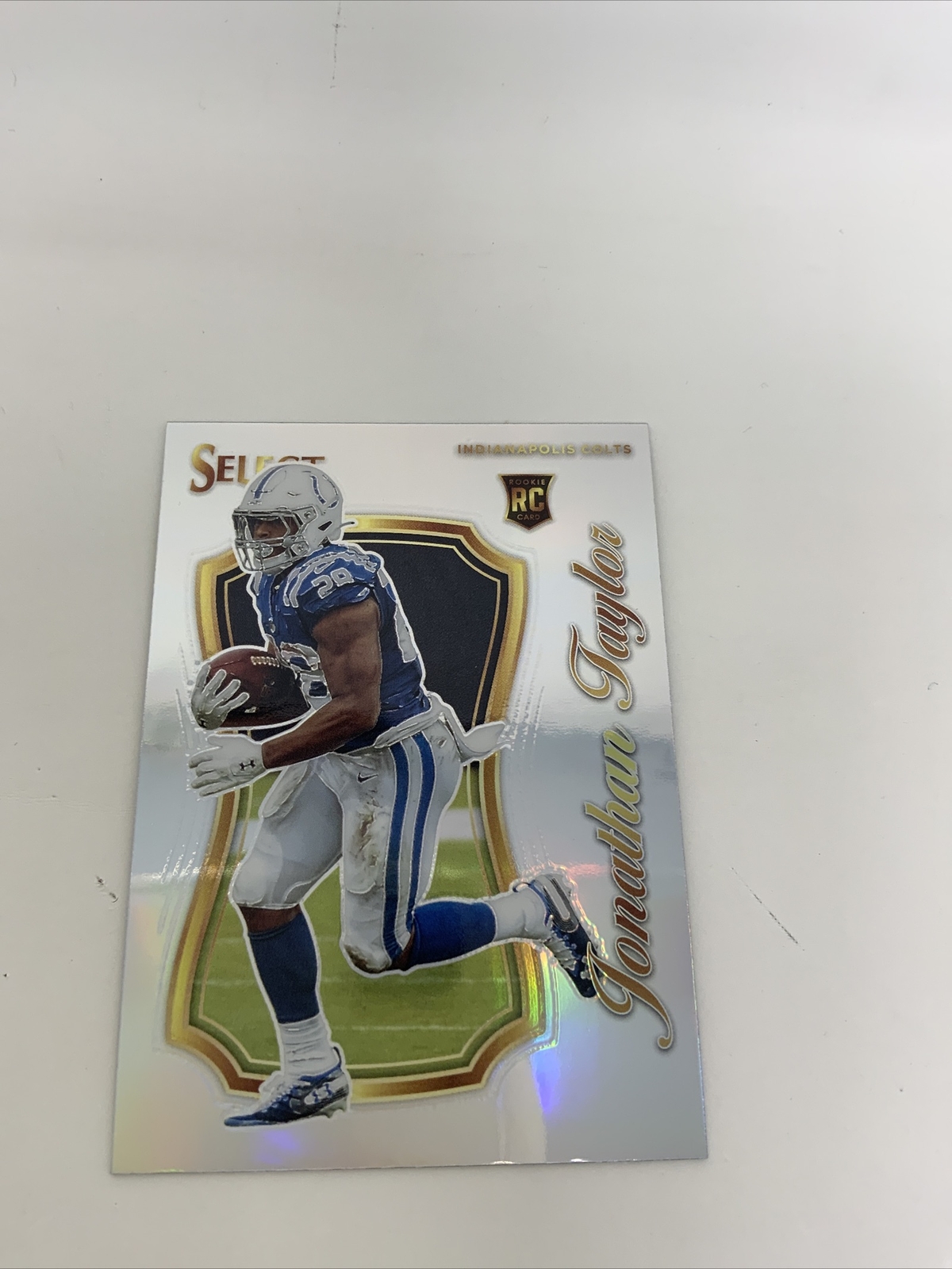 2020 Select Jonathan Taylor Certified Rookie Insert Silver Prizm #SCR-16