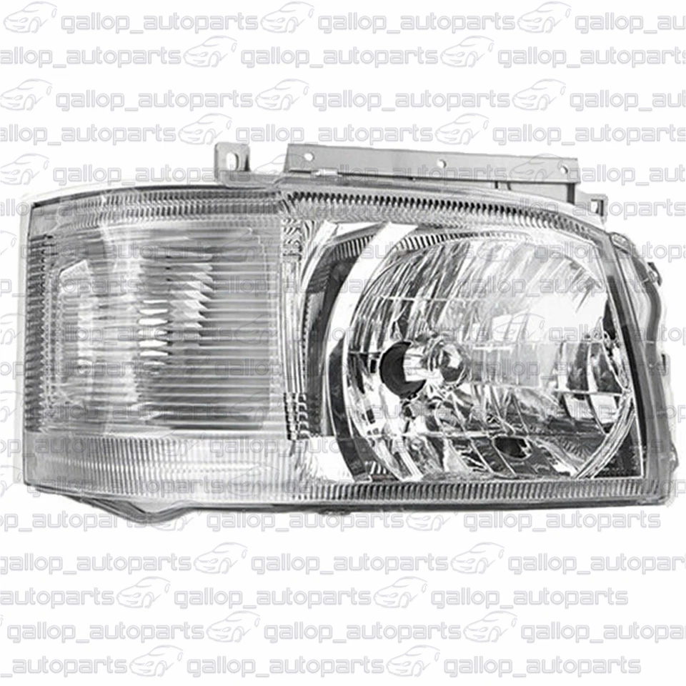 Pair LH+RH Headlight Lamp For Toyota Hiace Commuter TRH KDH Van Bus 2005-2010 H4 - image 3 of 4