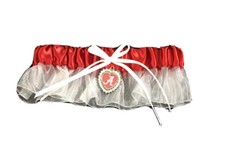 New NCAA University of Alabama Crimson Tide Elastic Lace Bridal Wedding Garter