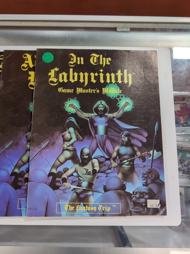 IN THE LABYRINTH GAME MASTERS MODULE METAGAMING RPG The Fantasy Trip - Minty SET - Picture 2 of 21