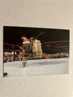 #46 the rock 2000 comic image wrestling card read