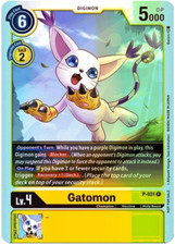 Gatomon (P-031) Foil Great Legend Power Up Pack - Digimon Card Game
