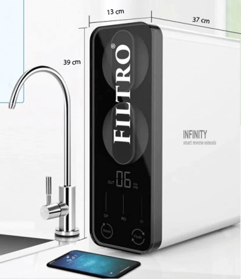 Infinity Premium Smart and Slim Tankless Reverse Osmosis Drinking Filter - Image 2 of 4