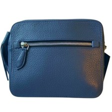 Borsa a tracolla Kiko Loveable in pelle blu | NUOVA | Spedizione GRATUITA