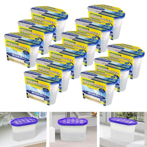 Interior Dehumidifier Damp Trap Mould Moisture Mildew Remover SCENTED Home - Picture 3 of 22