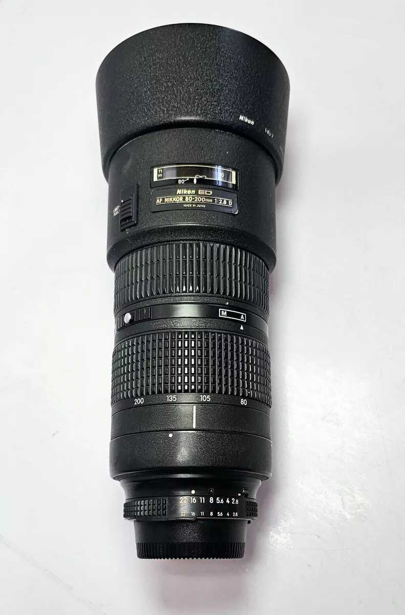 Nikon AF NIKKOR 80-200mm F/2.8 D ED Zoom Lens From Japan. Great
