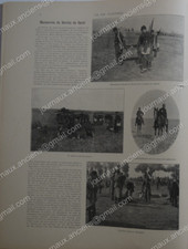 1899 DIE MANÖVER DES GESUNDHEITSDIENSTES - DAS ILLUSTRIERTE LEBEN