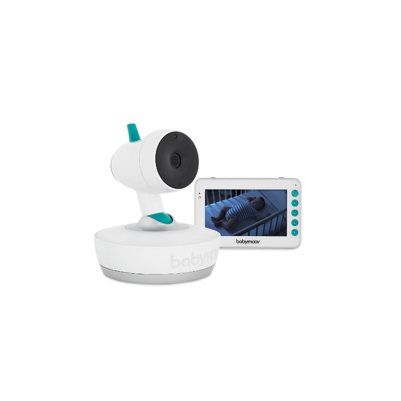 Babymoov Baby Monitor Video YOO-Moov Telecamera Wireless 4.3" 360° VOX A14417