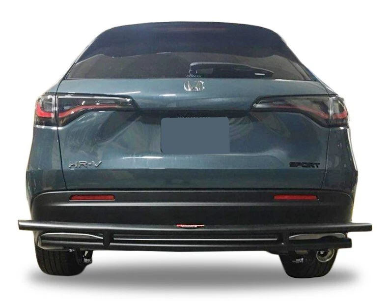 NUEVO 2023 Honda HR-V HRV trasero doble capa protector de parachoques negro Foto 3 de 4
