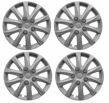 4x Wheel Trims Hub Caps 15" Covers fits Nissan Micra Almera Note Pixo Primera