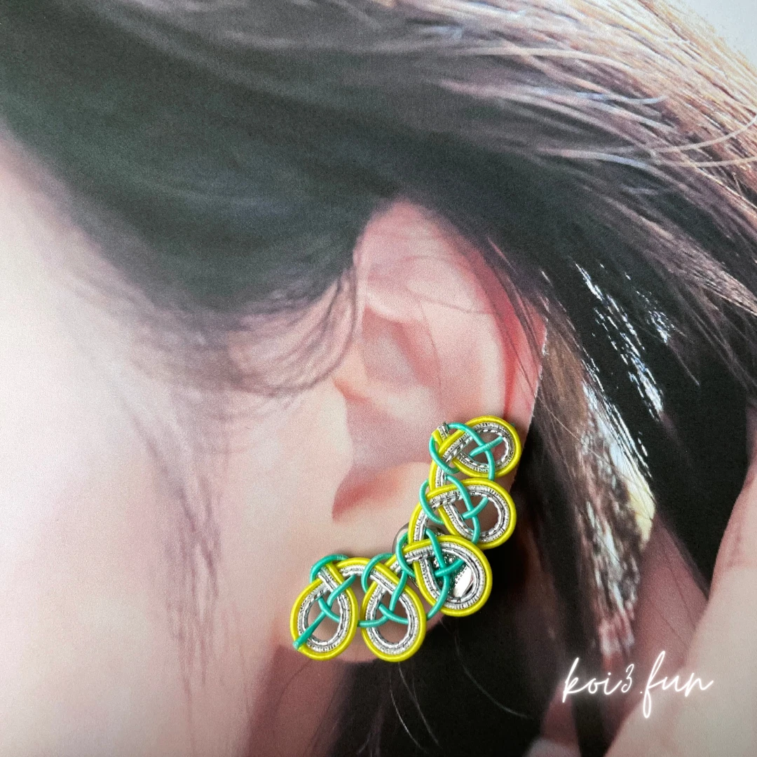 Japanese clip cheap on earrings
