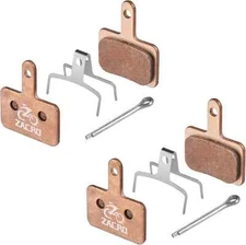 Zacro Bike Brake Pads,Bicycle Disc Pads Fit for Tektro 2 Pairs, Brown Free Ship