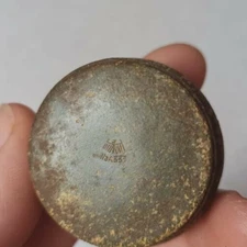 MARKED Original German Bottom Cap &Thread M24 WWII WW2-Military Stielhandgranate