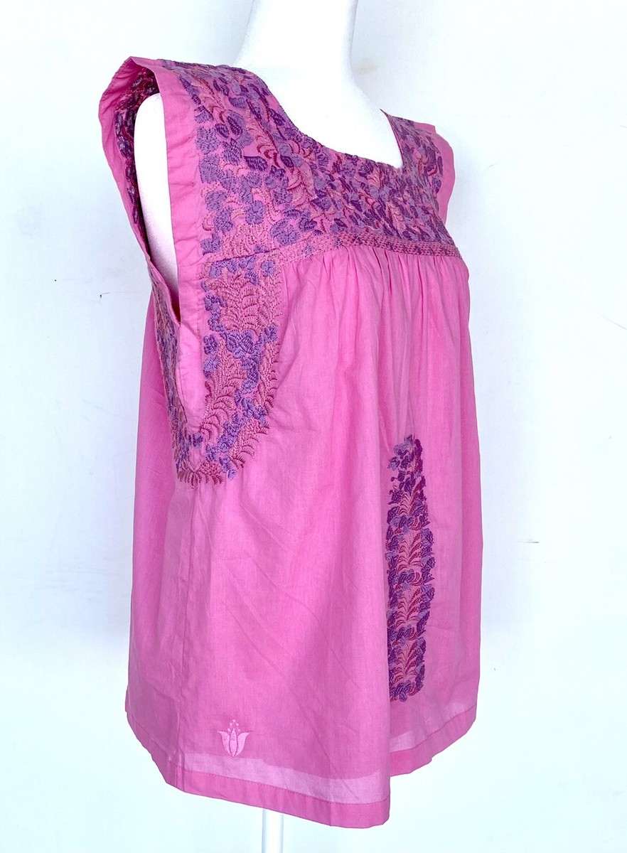 NWT J Marie embroidered Steph Top size M Retail $102 Price $56