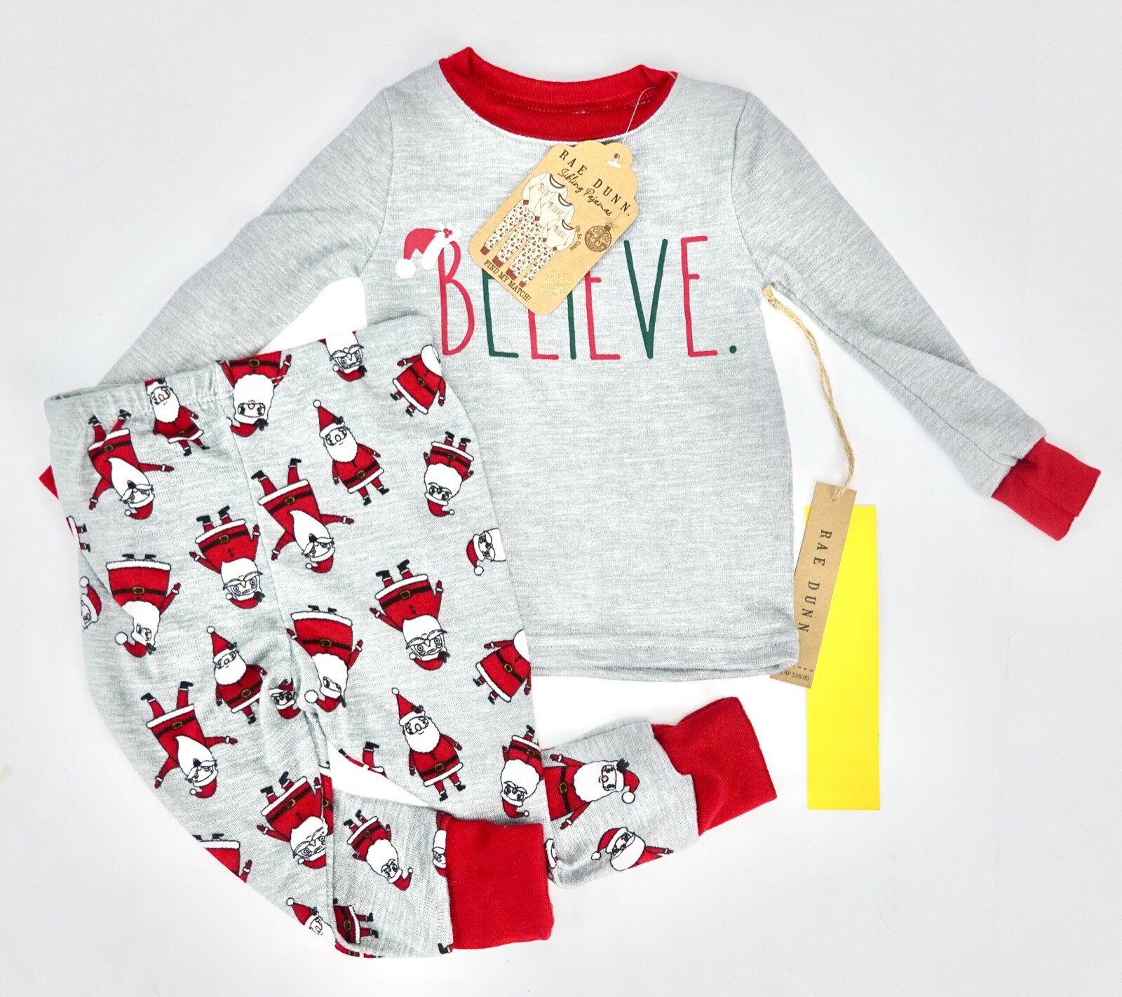 Babys Christmas PJs 12 month 18 month 24 Months 2T Sibling Pajamas