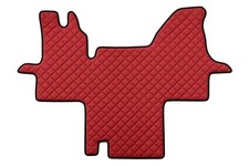 Fußmatten aus Kunstleder Rot für Renault Master II 01.2003–12.2009