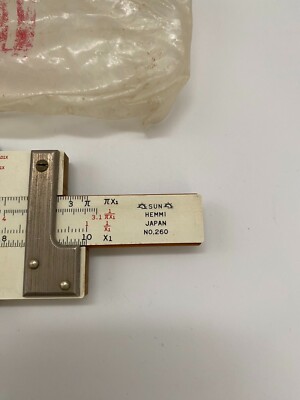 HEMMI 計算尺 NO.260 機械技術用 日本製 Sun Hemmi Japan Slide Rule No.260 Bamboo Hemmi260 | eBay