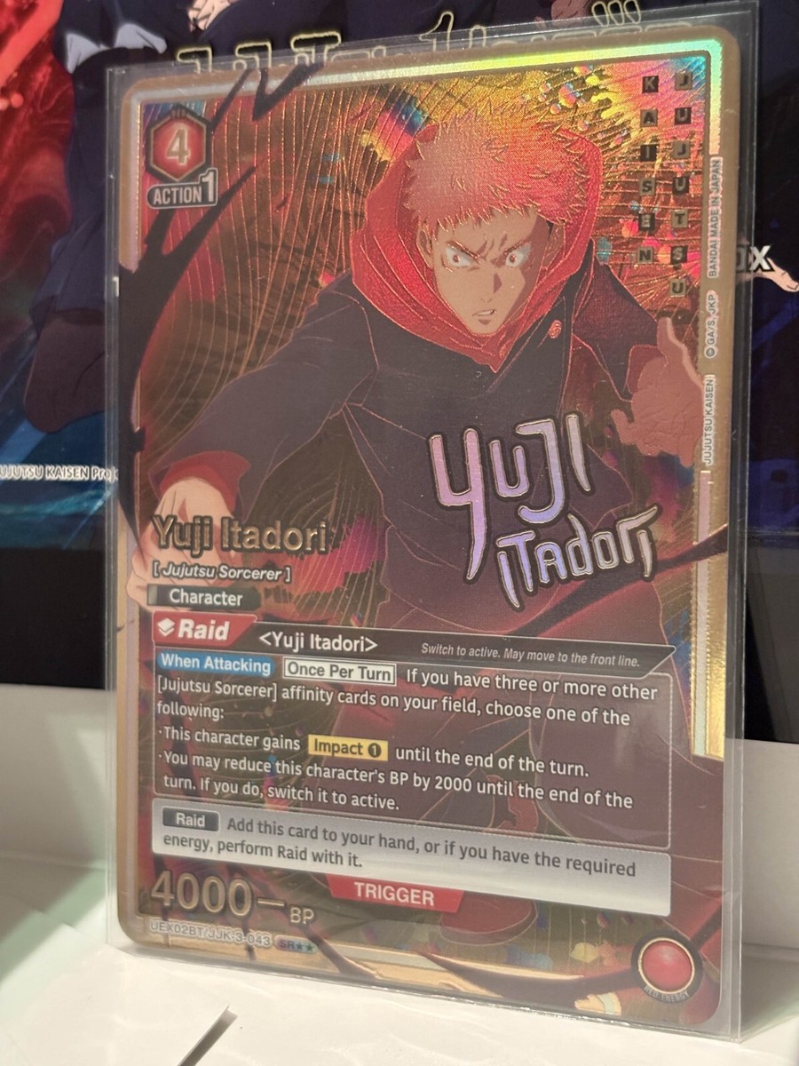 Union Arena ENG Jujutsu Kaisen Vol.2 Yuji Itadori UEX02BT/JJK-3