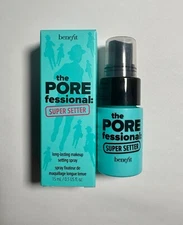 BENEFIT The PORE fessional SUPER SETTER setting spray 0.5 fl oz SAMPLE