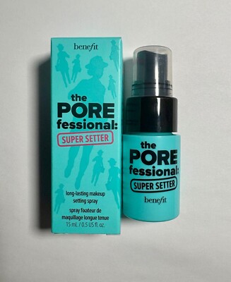 BENEFIT The PORE fessional SUPER SETTER setting spray 0.5 fl oz SAMPLE
