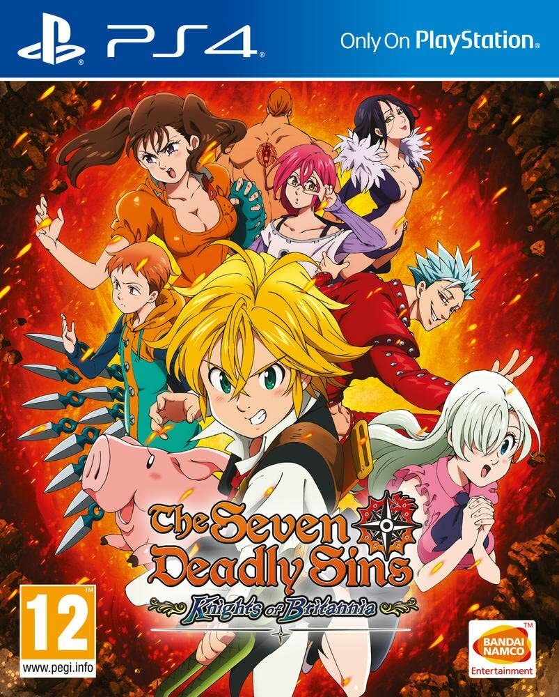 The Seven Deadly Sins Knights of Britannia PS4 Excellent | PS5 Compatible