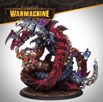 Khymaera: Trikhymaerax Shadowflame Shard Gargantuan - Warmachine