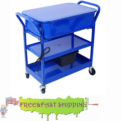 #ad #ad Parts Washer 20 Gallon Capacity Tank Cabinet Portable Automotive Parts Cleaner $288.99