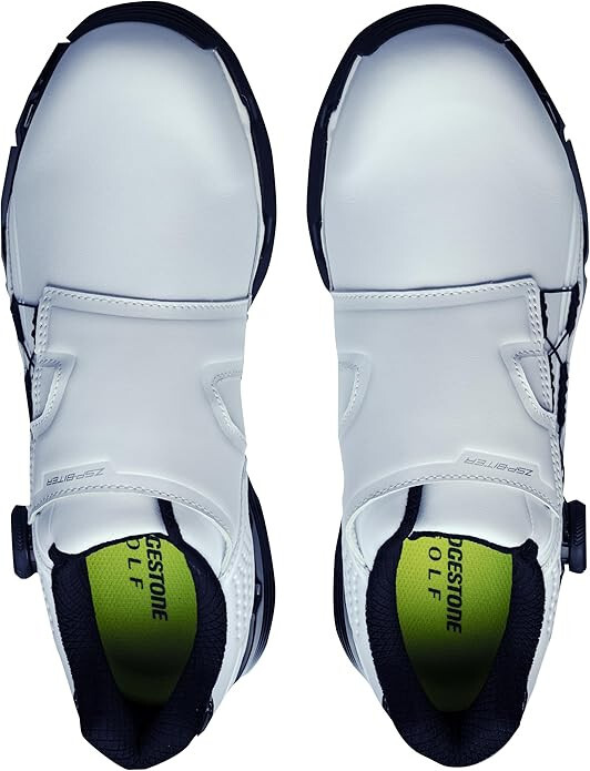 BRIDGESTONE Golf Shoes ZSP-BITER TOUR BOA WIDE White Black SH2401