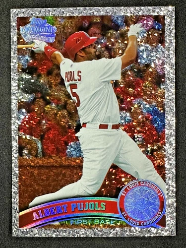 Albert Pujols 2011 Topps Diamond Anniversary #100A St. Louis Cardinals BB - Picture 1 of 4