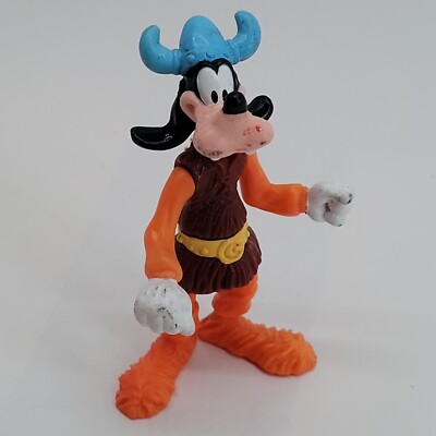 Disney's Goofy 4'' Articulated Norway Viking Action Figure Epcot Center 1993