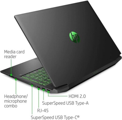 HP Pavilion Gaming Laptop Intel Core i5 NVIDIA GTX 1660 Ti 8GB RAM