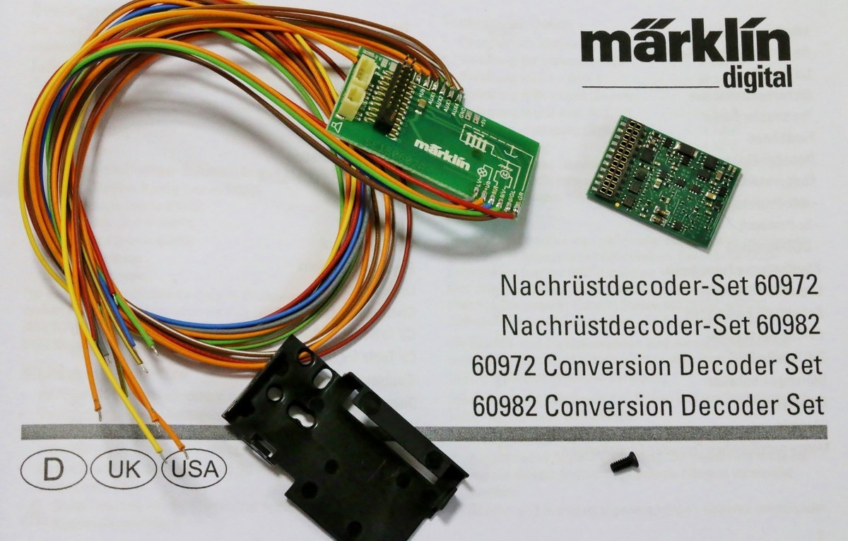 Marklin 74462 Decoder Per Scambio Elettrico Con Decoder Digitale Integrato