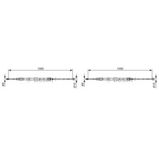 2x BOSCH Handbremsseil Seilzug Feststellbremse für BMW Z4 Roadster E85 3.0i