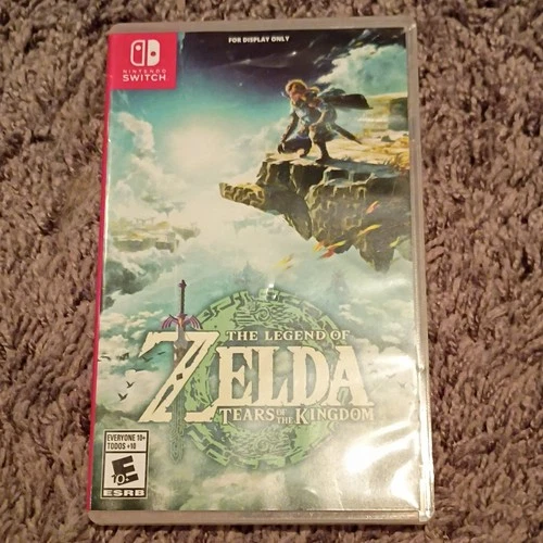 Nintendo The Legend of Zelda Tears of the Kingdom Switch Action Display
