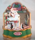 Vintage 1994 Coca Cola Musical Collection Santa's Soda Fountain - *Read*