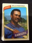 Photo of 1980 Topps #224 Willie Montanez Texas Rangers Baseball Card