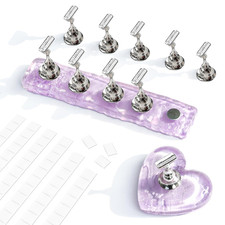 Nail Stand for Press Ons Nail Holder for Painting Nails, Nail Practice Tools wit