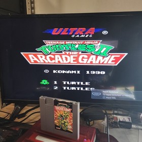 Teenage Mutant Ninja Turtles 2: The Arcade Game - Nintendo NES