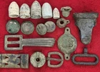 EXCAVATED CIVIL WAR RELIC GROUPING LOT FROM GRAND ECORE
