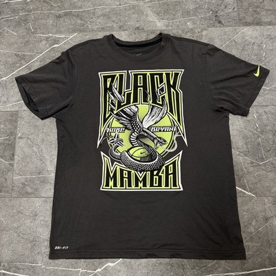T-Shirt Herren Kurzarm, Größe XL Kobe Bryant Black Mamba