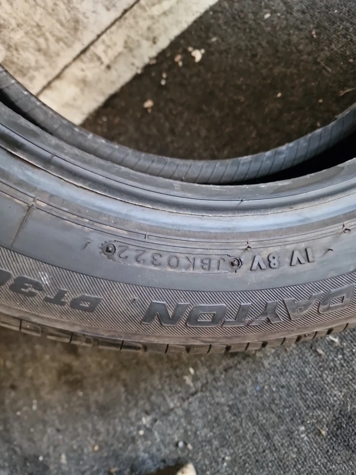 DAYTON BY BRIDGESTONE 155 65 14 (75S) TYRE DT30  6.2MM TREAD  1556514 ## - Image 4 of 4