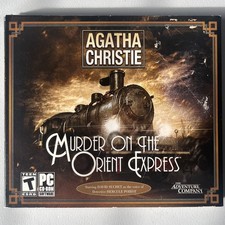 Agatha Christie Murder on the Orient Express PC Game 2006 The Adventure Company