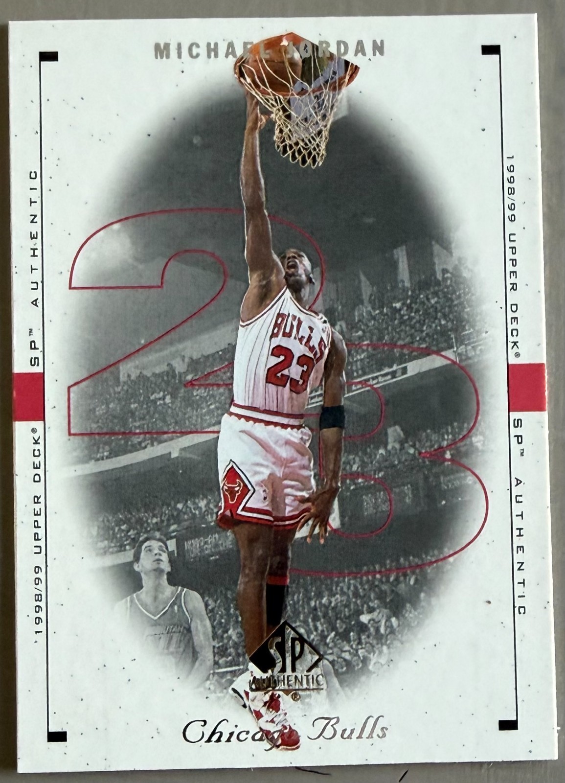 Upper Deck 1998-99 SP Authentic Michael Jordan #6 Chicago Bulls NBA